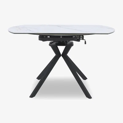Furniture Village Quattro Extending Swivel Dining Table
