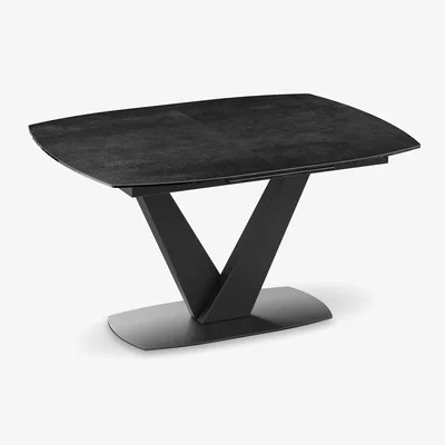 Furniture Village Julio Pop-up Extending Dining Table - 130-cm
