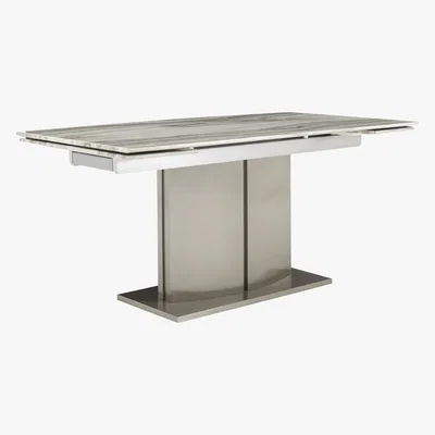 Furniture Village Arabella Extending Dining Table - Grey - By Furniture Village