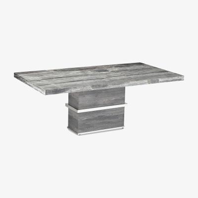 Furniture Village Stone International - Saturn Rectangular Dining Table with Straight Edges