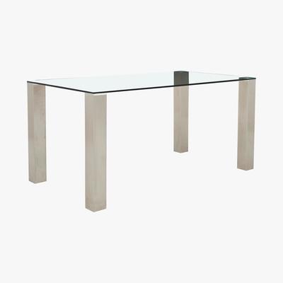 Furniture Village Ideas Glass Top Dining Table - 160-cm - By Furniture Village