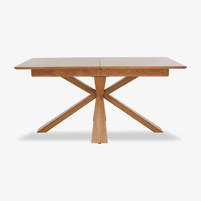 Furniture Village Hanoi Extending Dining Table with Wooden Base