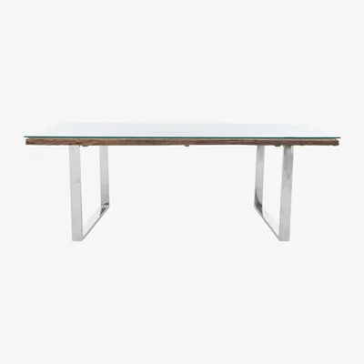 Furniture Village Chennai Dining Table with U-Shaped Legs - 180-cm