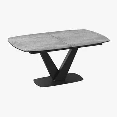 Furniture Village Julio Pop-up Extending Dining Table - 160-cm