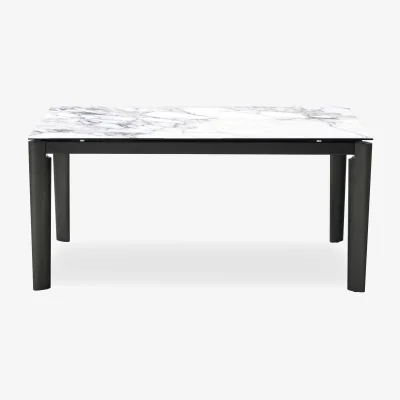 Furniture Village Connubia - Rosa Extending Dining Table with Wooden Legs - 160-cm