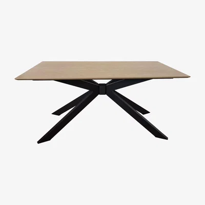 Furniture123 Carson Light Oak Dining Table - Seats 6