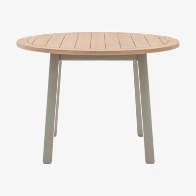 Furniture123 Eton Round Dining Table Sage Green - Caspian House