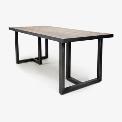 Furniture123 Bergen Medium Industrial Dining Table