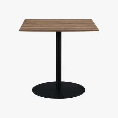 Furniture123 Walnut Square Dining Table 80 x 80cm - Liberty