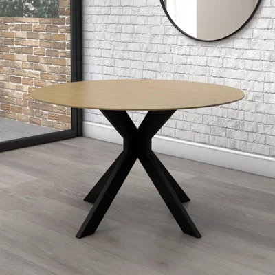 Furniture123 Carson Light Oak Drop Leaf Dining Table - Seats 4