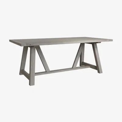 Furniture123 Grey Oak Dining Table - Ambleside