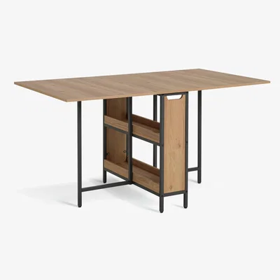 Habitat Habitat Loft Living Folding 4-6 Seater Dining Table - Oak