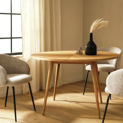 Habitat Habitat Kenha Oak Veneer 4 Seater Dining Table - Oak