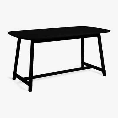 Habitat Habitat x Morris & Co. Canterbury 4 Seat Dining Table- Black