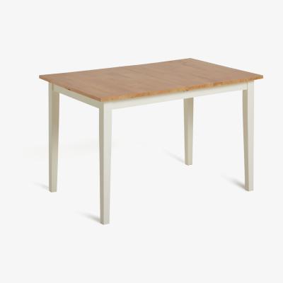 Habitat Habitat Chicago Solid Wood 4 Seater Dining Table - Cream