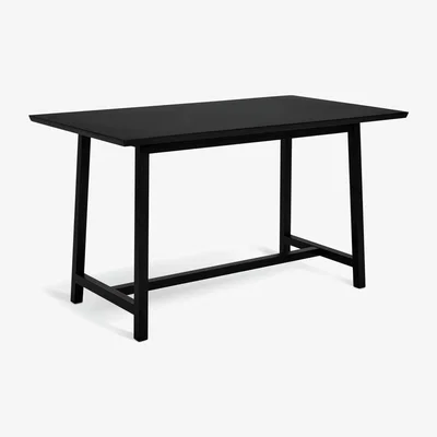 Habitat Habitat Kyoto Solid Wood Dining Table - Black