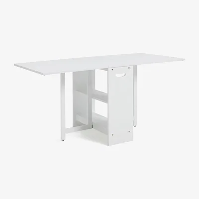Habitat Habitat Toby Folding 4 Seater Dining Table - White