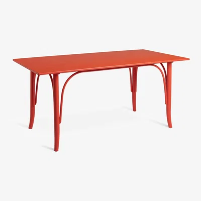 Habitat Habitat 60 Larsa 6 Seater Solid Birch Dining Table - Red