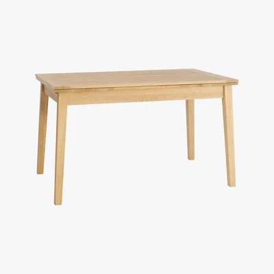 Habitat Ruskin Ii 4-6 Seat Oak Extending Dining Table, Natural