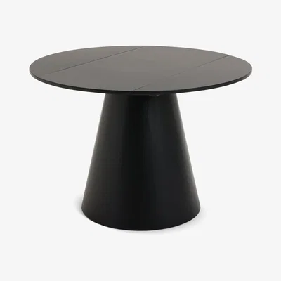 Habitat Habitat Iver Solid Wood 4 Seater Dining Table - Black