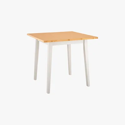 Habitat Harrison 2-4 Seater Bamboo Dining Table, Grey