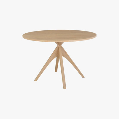 Habitat Habitat Austin Oak Round 4 Seater Dining Table