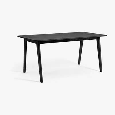 Habitat Habitat Nel Wood 4 Seater Dining Table - Black