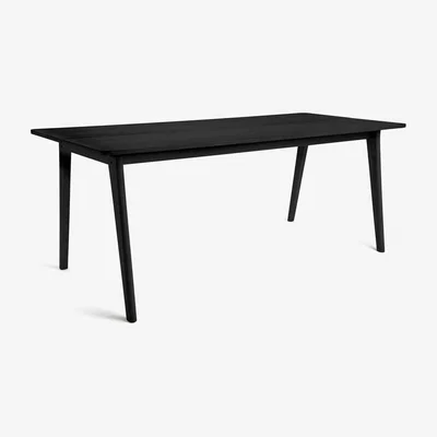 Habitat Habitat Nel Wood Effect Dining Table - Black
