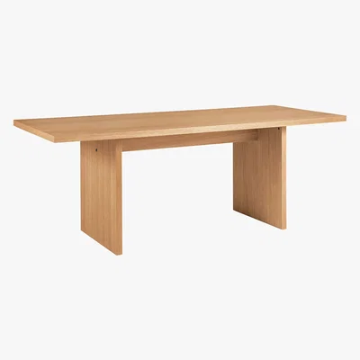 Habitat Hopkins 8 Seater Oak Veneer Dining Table, Natural