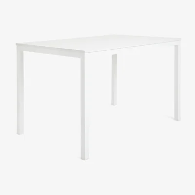 Habitat Habitat Toby Wood 4 Seater Dining Table - White