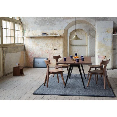 Heal's De La Espada Welles Large Dining Table Danish Oiled Walnut - Heal's UK Furniture