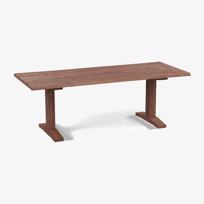 Heal's Heal's Lisbon Table 240x90cm Grey Oak Chamfered Edge Filled - Heal's UK Furniture