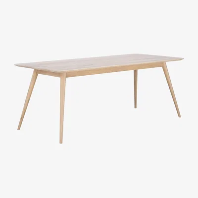 Heal's Gazzda Stafa Dining Nero Linoleum Table 180x90x75cm - Heal's UK Furniture
