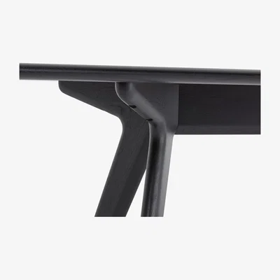 Heal's Tom Dixon Slab Dining Table 2m Black