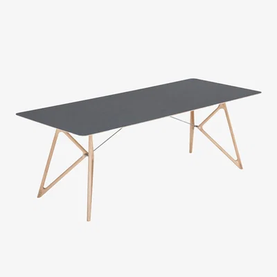 Heal's Gazzda Tink Dining Table Nero 240cm