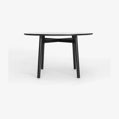 Heal's Case Kigumi Round Table Black - Heal's UK Furniture