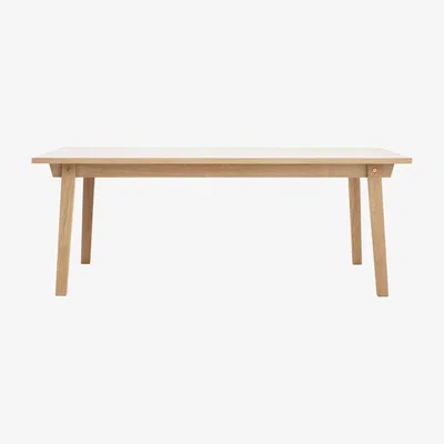 Heal's Normann Copenhagen Slice Dining Table Oak - Heal's UK Furniture