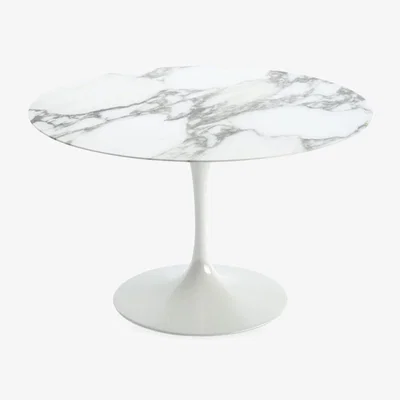 Heal's Knoll Saarinen 120cm Round Dining Table Arabescato