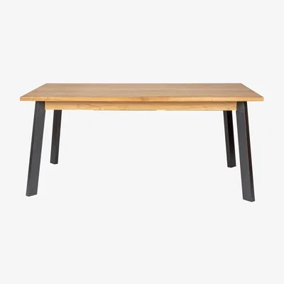 Heal's Heal's Nova Extending Dining Table White Oiled Oak L180 + 50cm x2 - Heal's UK Furniture
