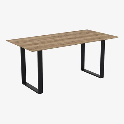 Homebase Antibes 7 Seater Dining Table - Russet