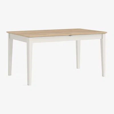 Homebase Pembrooke 6-8 Seater Extending Dining Table - White