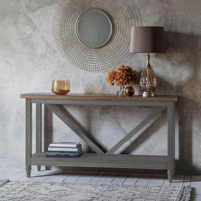 IO Living The Rural Trestle Table Slate Grey