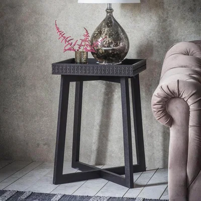 IO Living The Chic Black Side table
