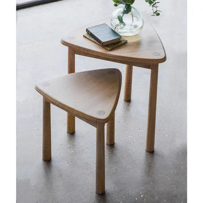 IO Living The Bergen Nest of 2 Side Tables
