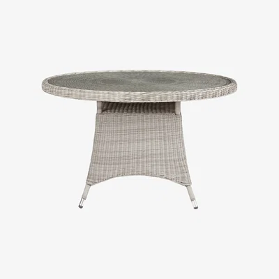 John Lewis John Lewis & Partners Dante 4-Seat Glass Top Garden Dining Table