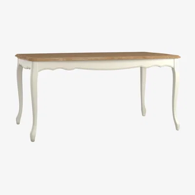 John Lewis Laura Ashley Provencale 6-8 Seater Extending Dining Table, Ivory
