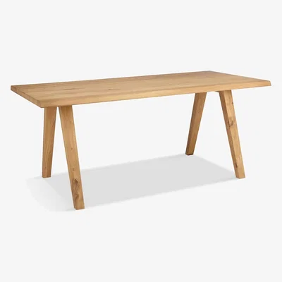 John Lewis John Lewis & Partners Lorn 6 Seater Dining Table, Oak