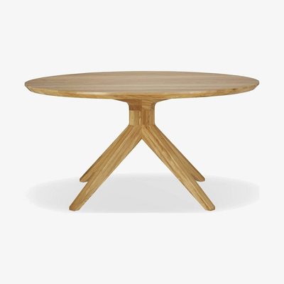 John Lewis Matthew Hilton for Case Cross 6-Seater Round Dining Table, Oak