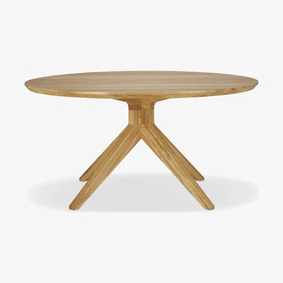 John Lewis Matthew Hilton for Case Cross 6-Seater Round Dining Table, Oak