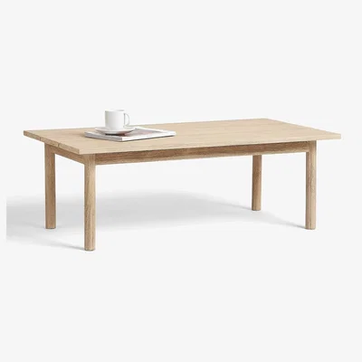 John Lewis Croft Collection Burford Garden Coffee Table, FSC-Certified (Eucalyptus Wood), Natural